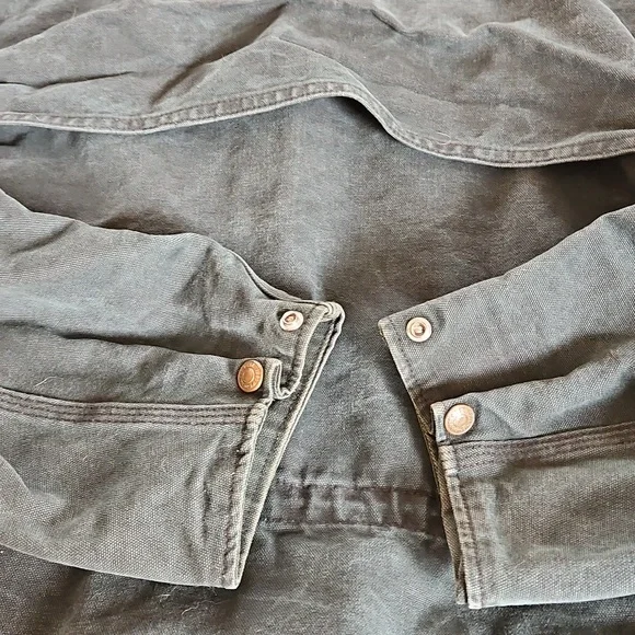 Vintage 90's Carharrt Duck Cape, Duster, Barn Coat Size XXL - Picture 5 of 13